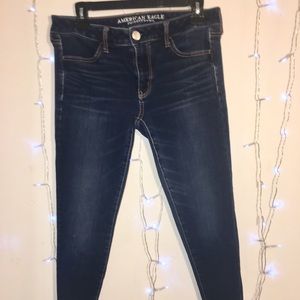 American Eagle Dark Wash Skinny Jeans
